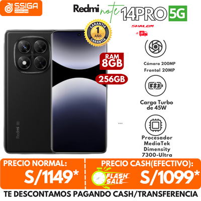 Redmi Note 14 Pro 5G 8+256GB