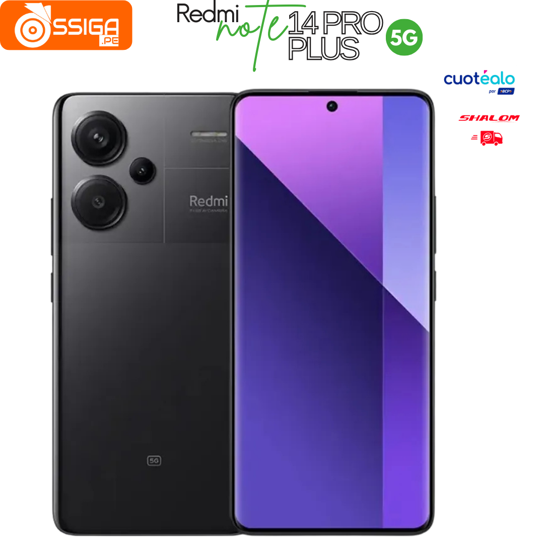 Redmi Note 14 Pro Plus 8+256GB Negro