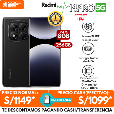 Redmi Note 14 Pro 5G 8+256GB
