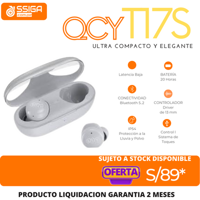 Qcy T17s Gris