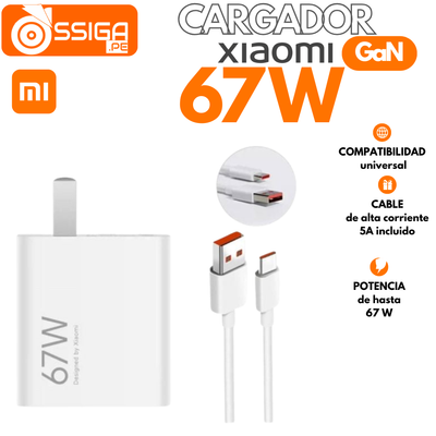 Mi Cargador 67W Xiaomi