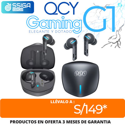 Qcy G1 Gaming Gris