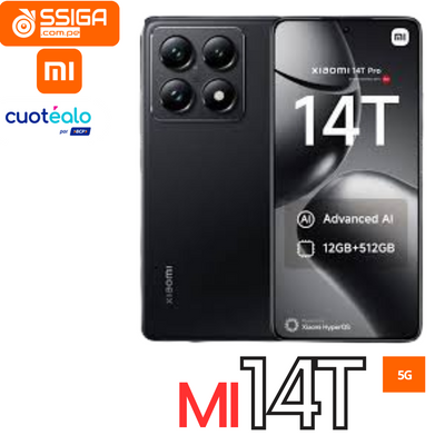 Xiaomi 14T  12Gb + 512Gb Negro