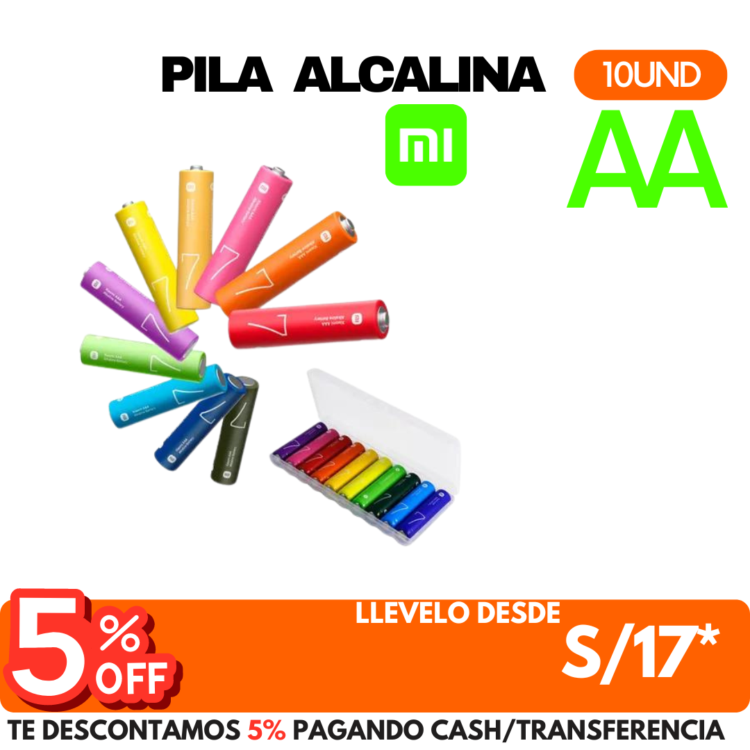 Pilas Alcalinas AA Xiaomi