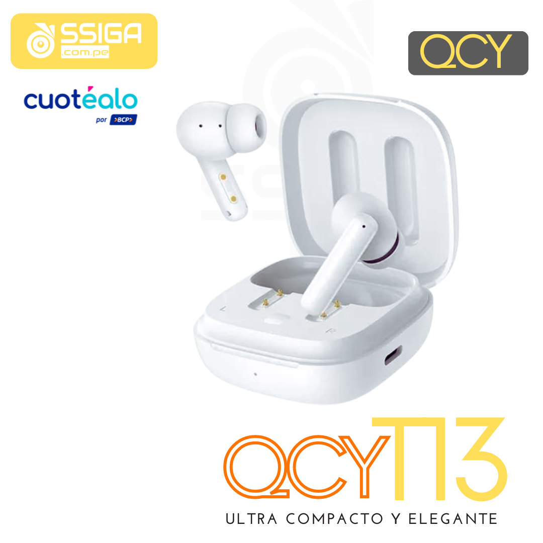 Qcy T13 Blanco