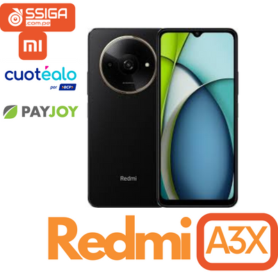 Redmi A3X 4G 4+128GB Negro