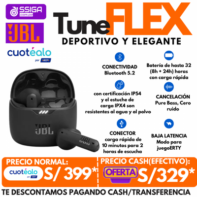 Jbl Tune Flex Negro