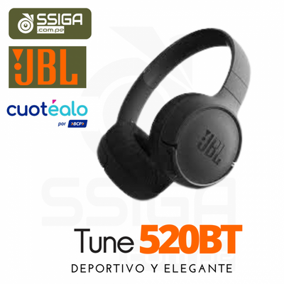 Audifionos  Jbl tune 520 Negro