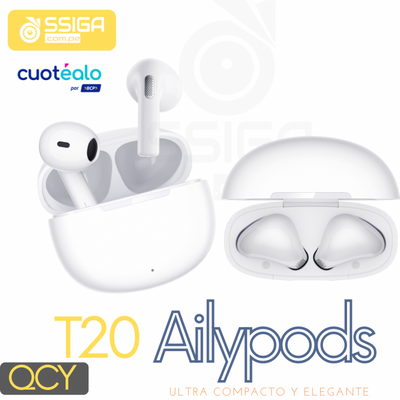 Qcy Ailypods/T20 Blanco