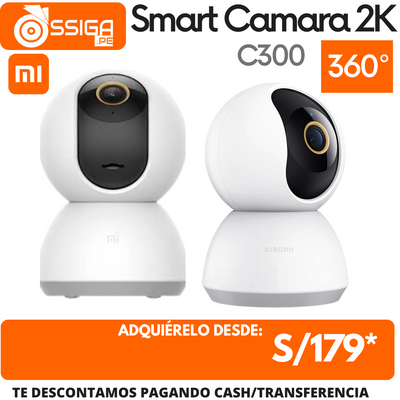 Camara de seguridad C300 2k Blanco