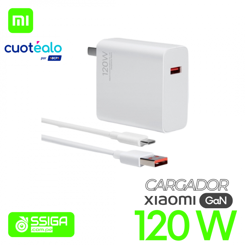 Mi Cargador 120W Blanco Xiaomi