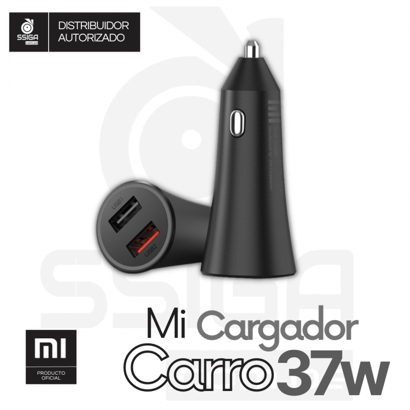 Mi Cargador de carro Turbo 37W