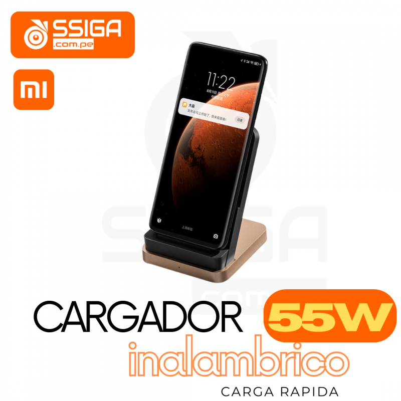 Mi Cargador Xiaomi 55W Inalámbrico