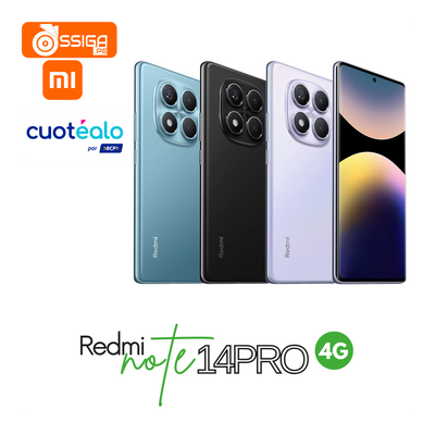 Redmi Note 14 Pro 4G 8+256GB Negro