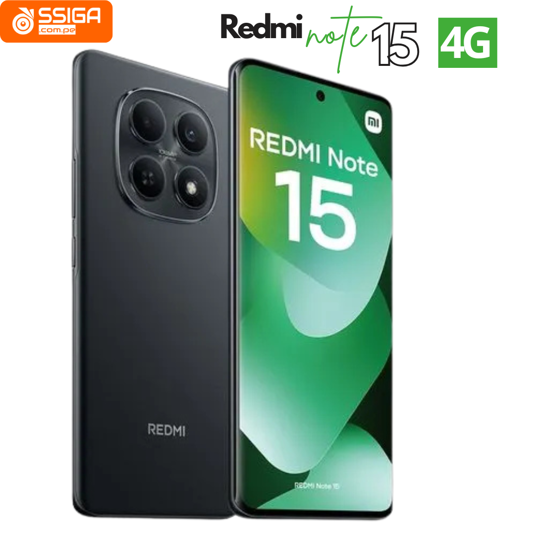 Redmi Note 15 4G 8+256GB Negro