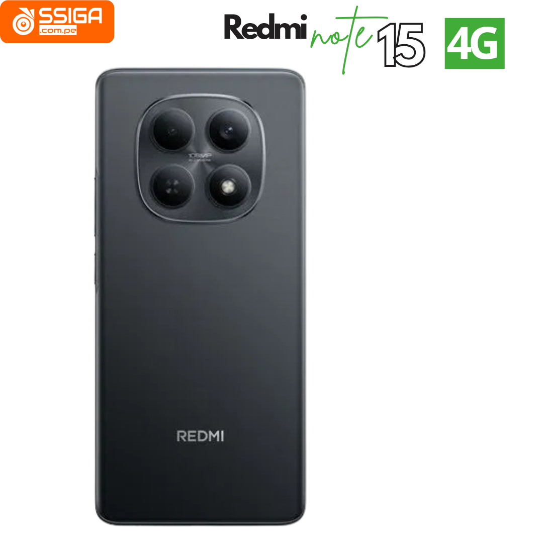 Redmi Note 15 4G 8+256GB Negro