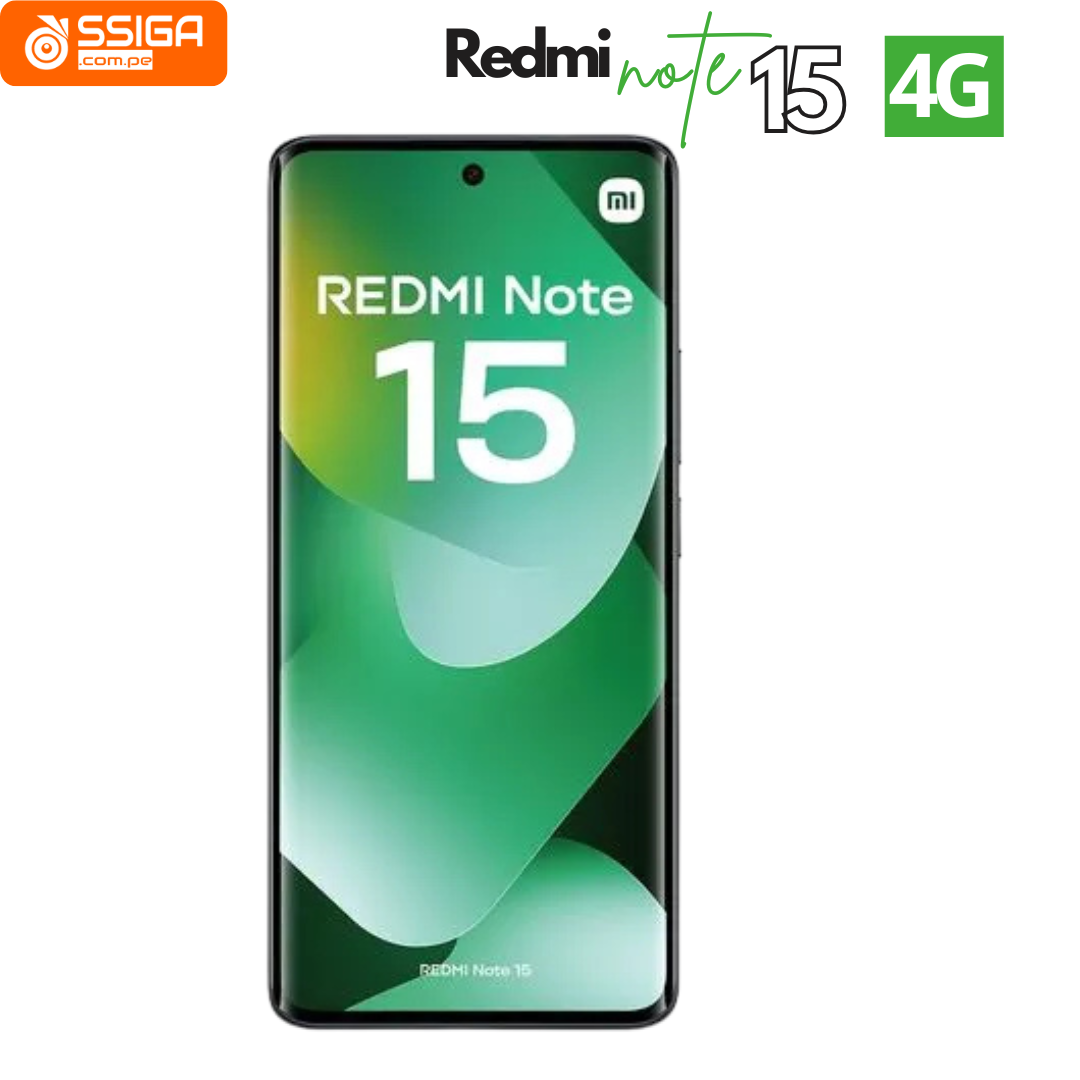Redmi Note 15 4G 8+256GB Negro