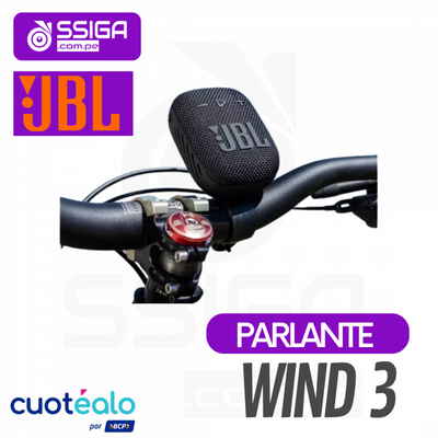 Parlante Jbl WIND 3 Negro