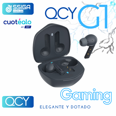 Qcy G1 Gaming Gris