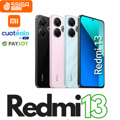 Redmi 13 4G 8+256GB Negro