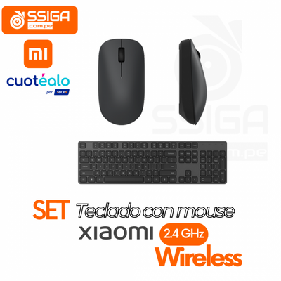 SET teclado y mouse xiaomi