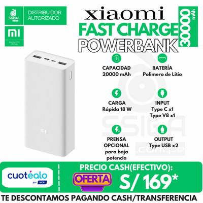 Xiaomi Power Bank 30000mAh 18W